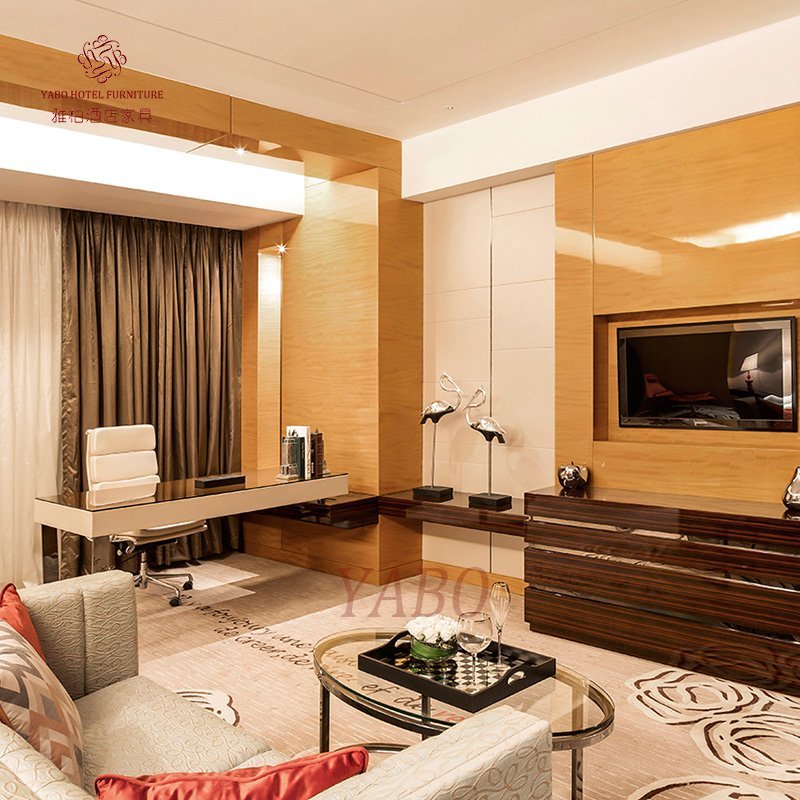 Hotel bedroom furniture apply in Guangzhou Sofitel Hotel YB-810