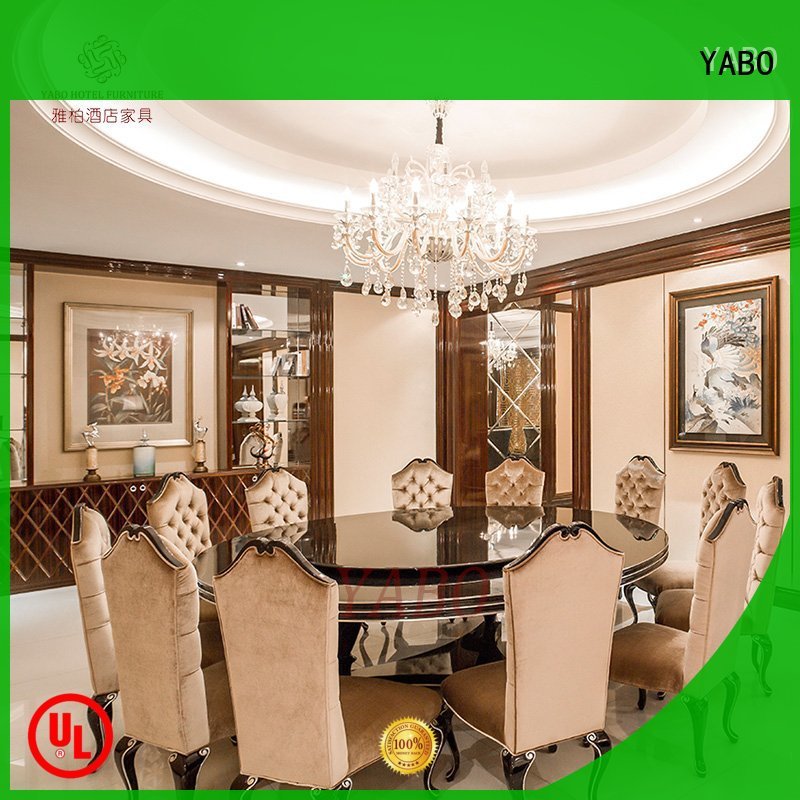 YABO wooden hotel restaurant furniture suppliers on sale for hotel