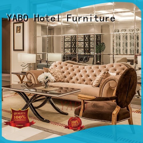 YABO casual hotel lobby furniture manufacturers production