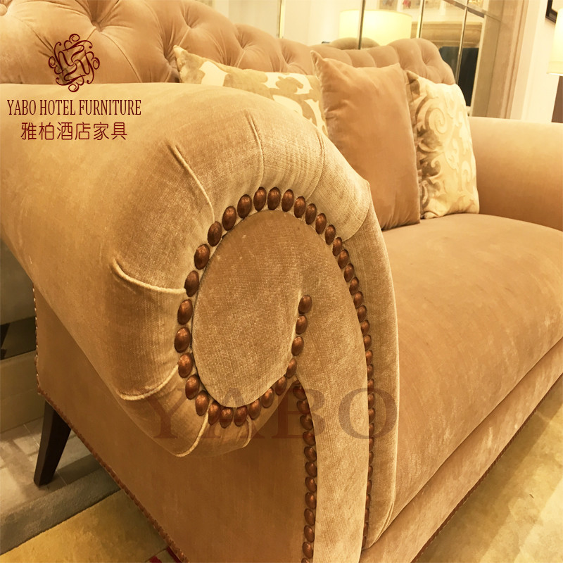 YABO sofa luxury hotel lobby furniture