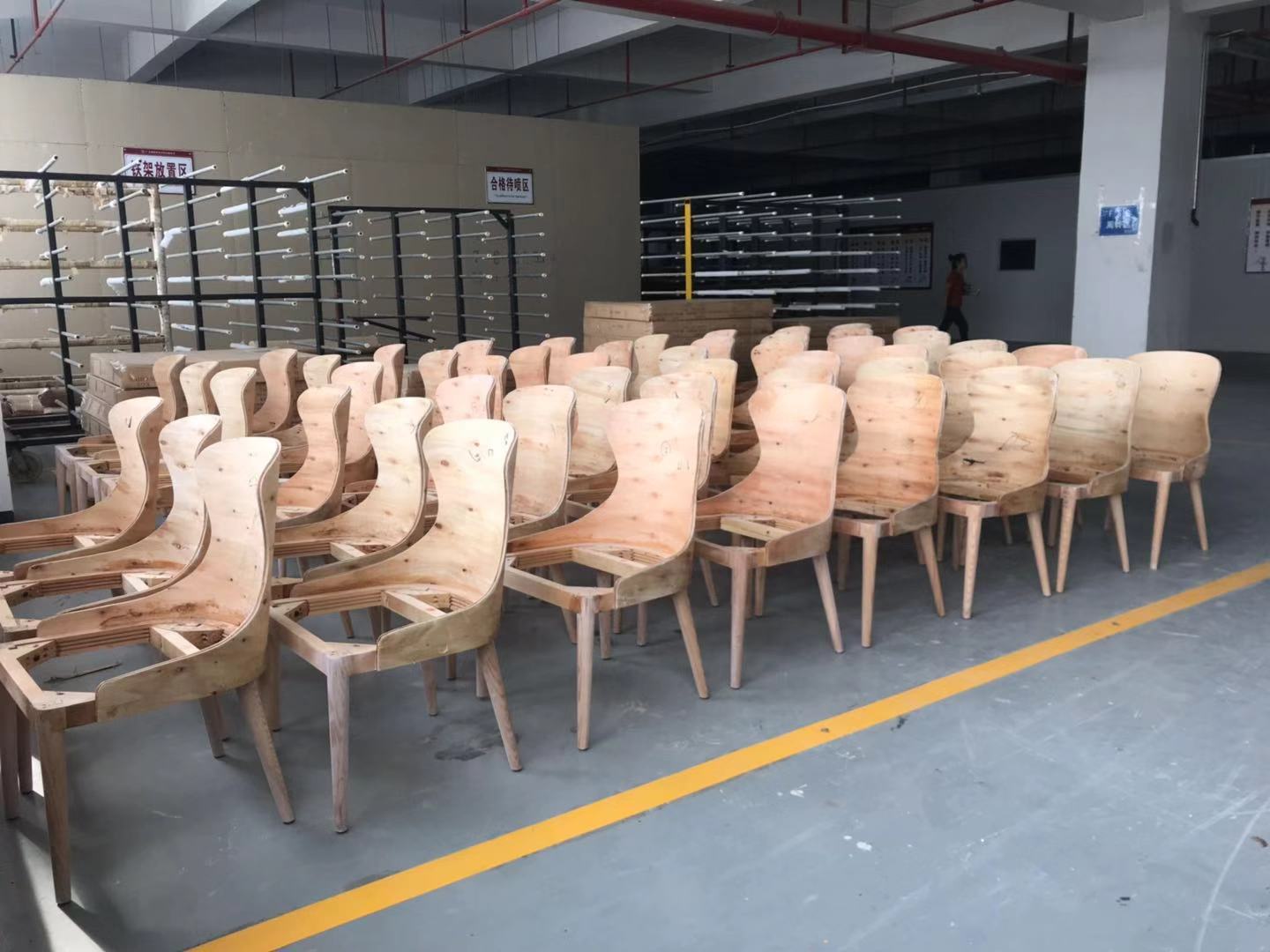 product-YABO-Chinese Foshan Custom Factory Fashion Modern Hotel Solid Wood Furniture SetYB-204-img