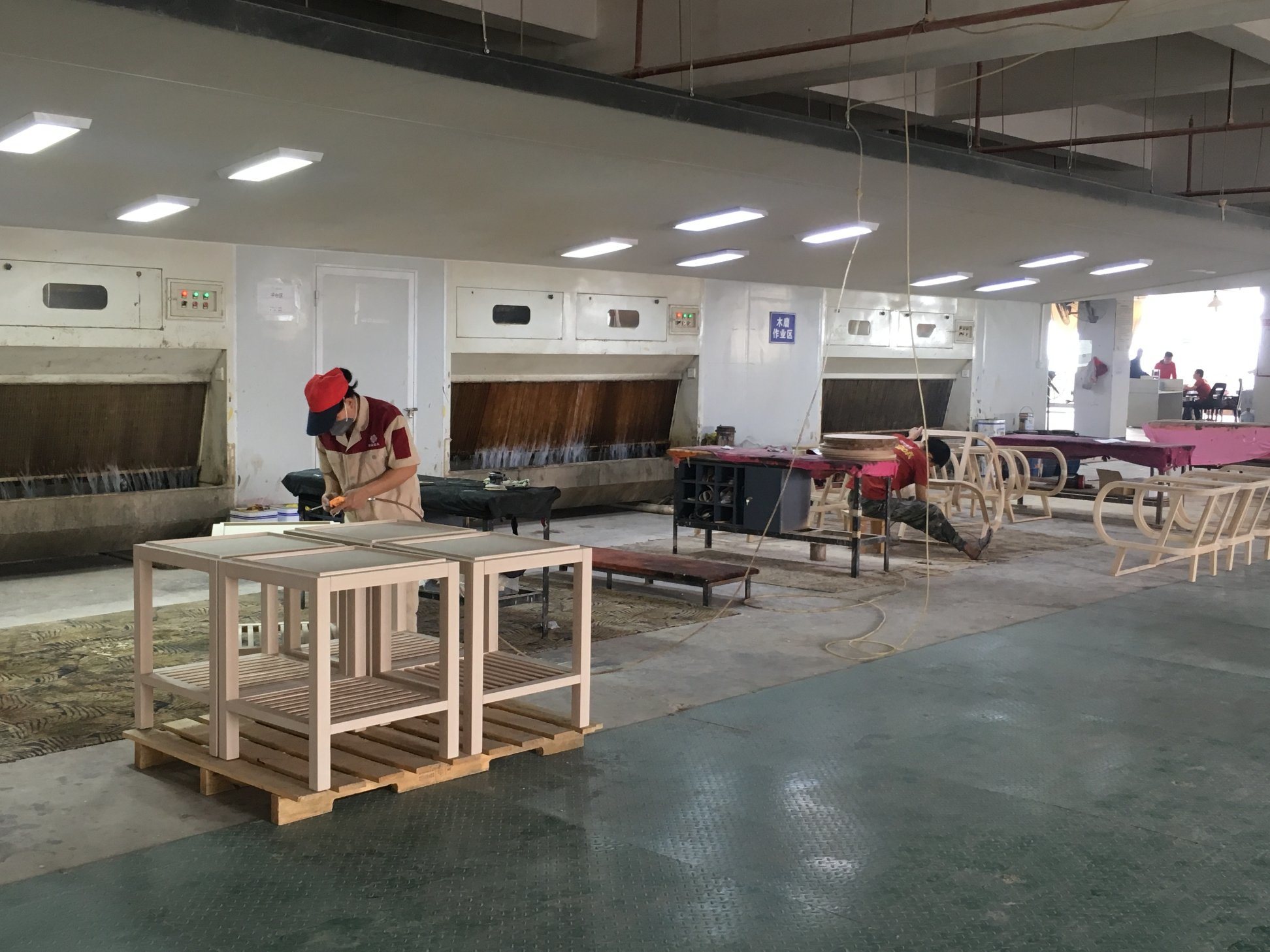 product-Chinese Foshan Custom Factory Fashion Modern Hotel Solid Wood Furniture SetYB-204-YABO-img